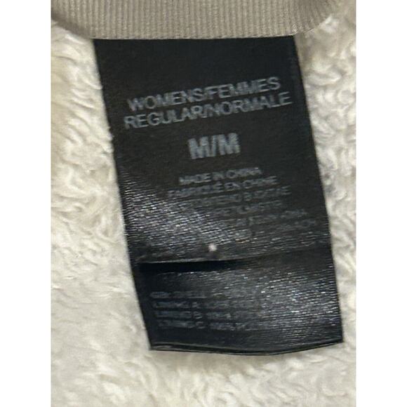 The North Face Light Gray Full Zip Women's Fleece Jacket size M - Picture 5 of 5